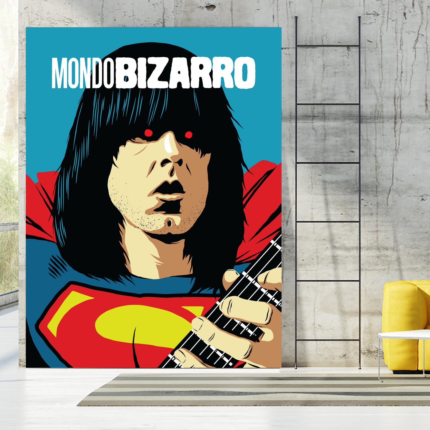 Mondo Bizarro by Bily Mariano da Luz on GIANT ART - blue digital painting