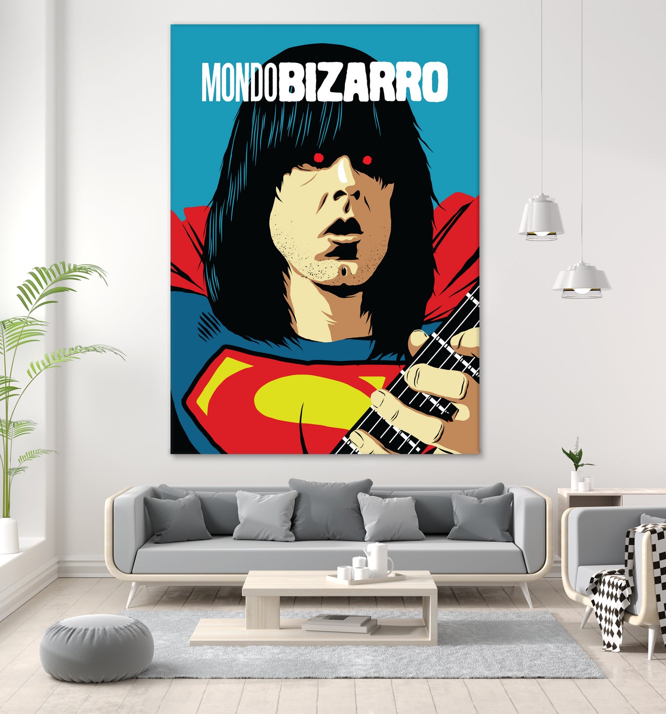 Mondo Bizarro by Bily Mariano da Luz on GIANT ART - blue digital painting