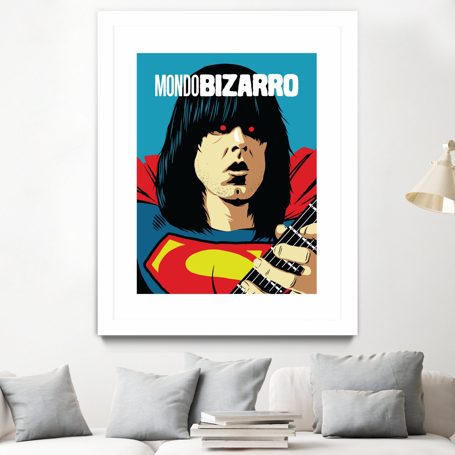 Mondo Bizarro by Bily Mariano da Luz on GIANT ART - blue digital painting