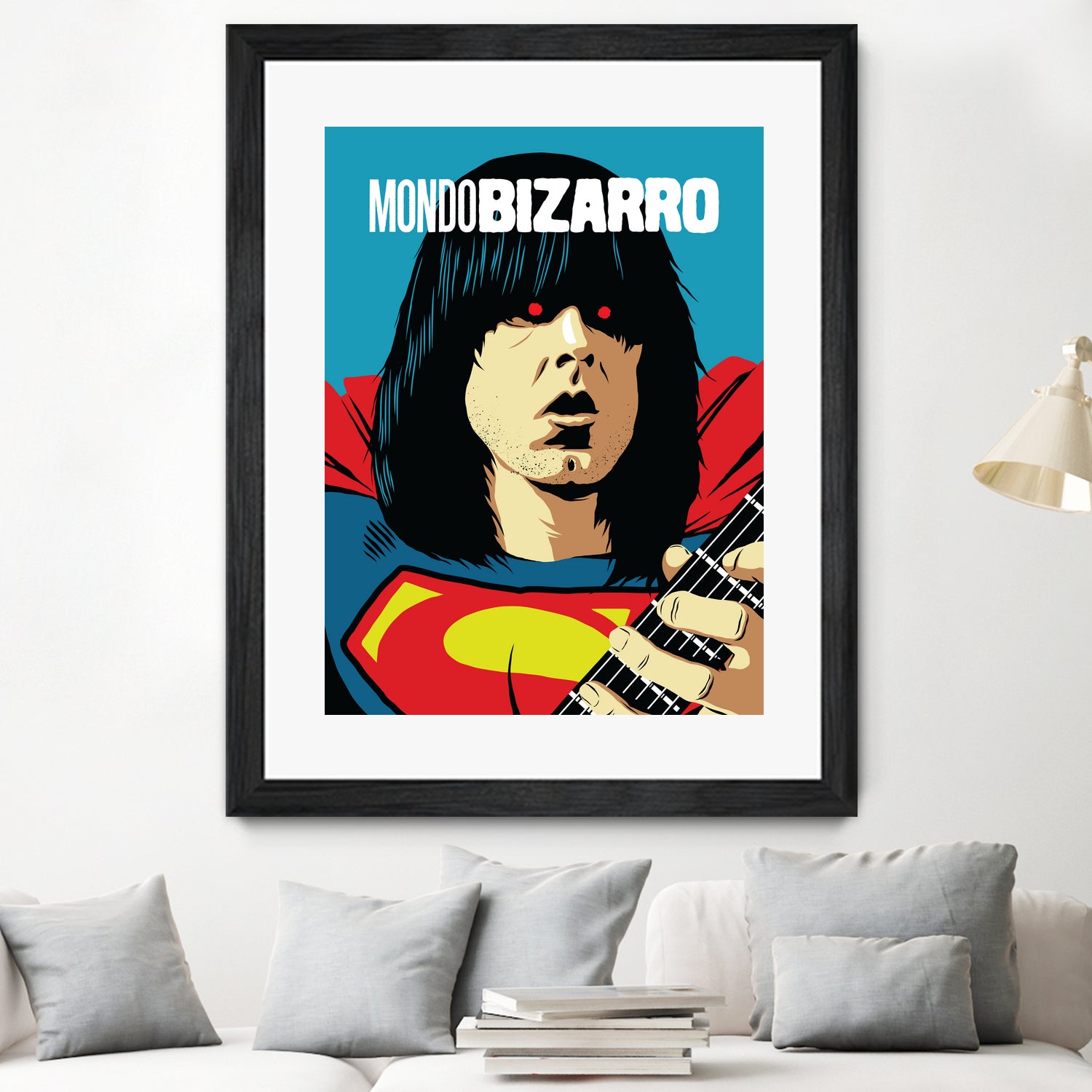 Mondo Bizarro by Bily Mariano da Luz on GIANT ART - blue digital painting