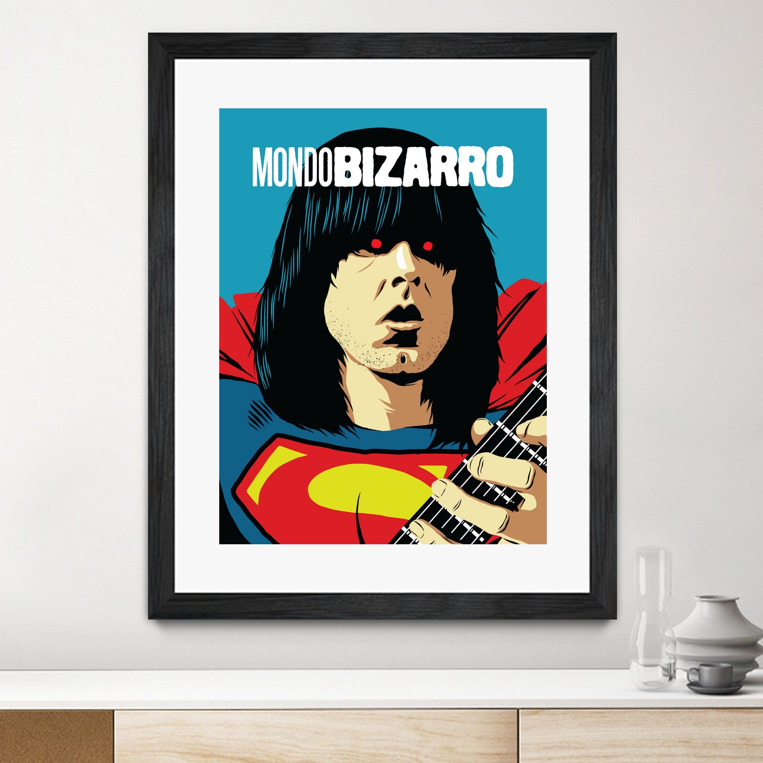 Mondo Bizarro by Bily Mariano da Luz on GIANT ART - blue digital painting