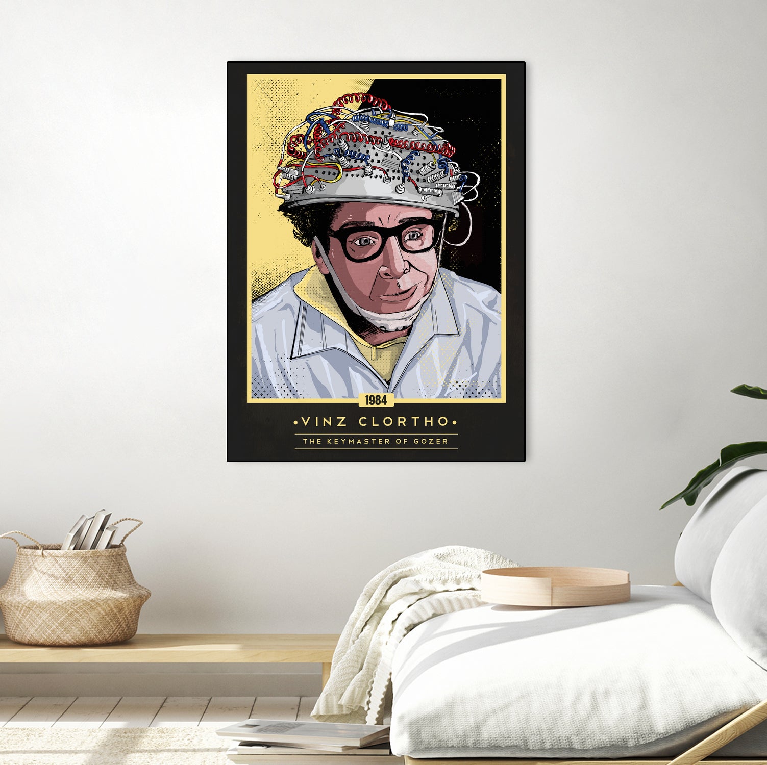 Vinz Clortho The Keymaster of Gozer by Francesca Blè on GIANT ART - white digital painting