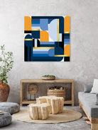 Shades of blue.Combination №1. by Регина Руденко on GIANT ART - blue typography