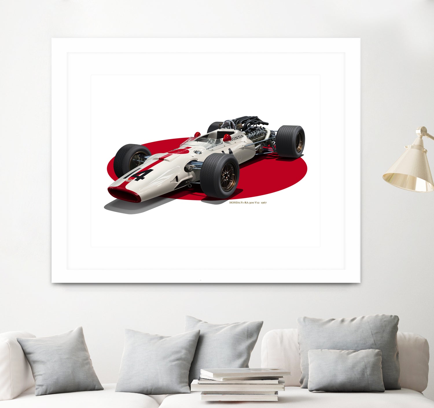 Honda F1 RA300 by Yassuo Igai on GIANT ART - red digital drawing