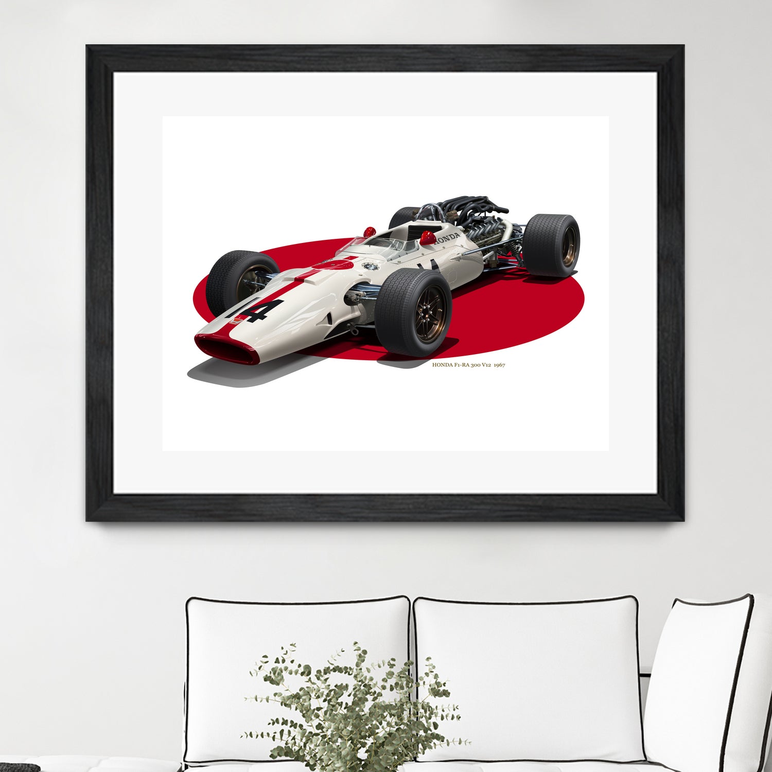 Honda F1 RA300 by Yassuo Igai on GIANT ART - red digital drawing