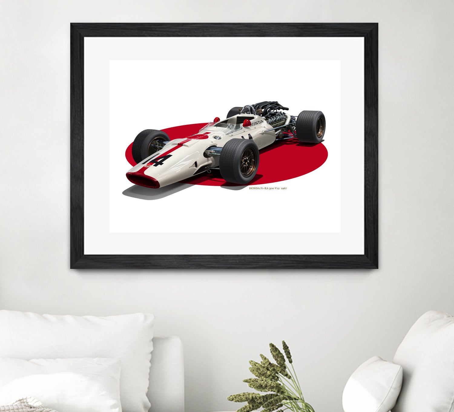 Honda F1 RA300 by Yassuo Igai on GIANT ART - red digital drawing