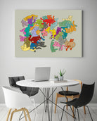 When the Dog's Away by Wendy Walters on GIANT ART - red digital painting