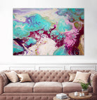 Storm Clouds by L. Renee Jones on GIANT ART - blue mixed media