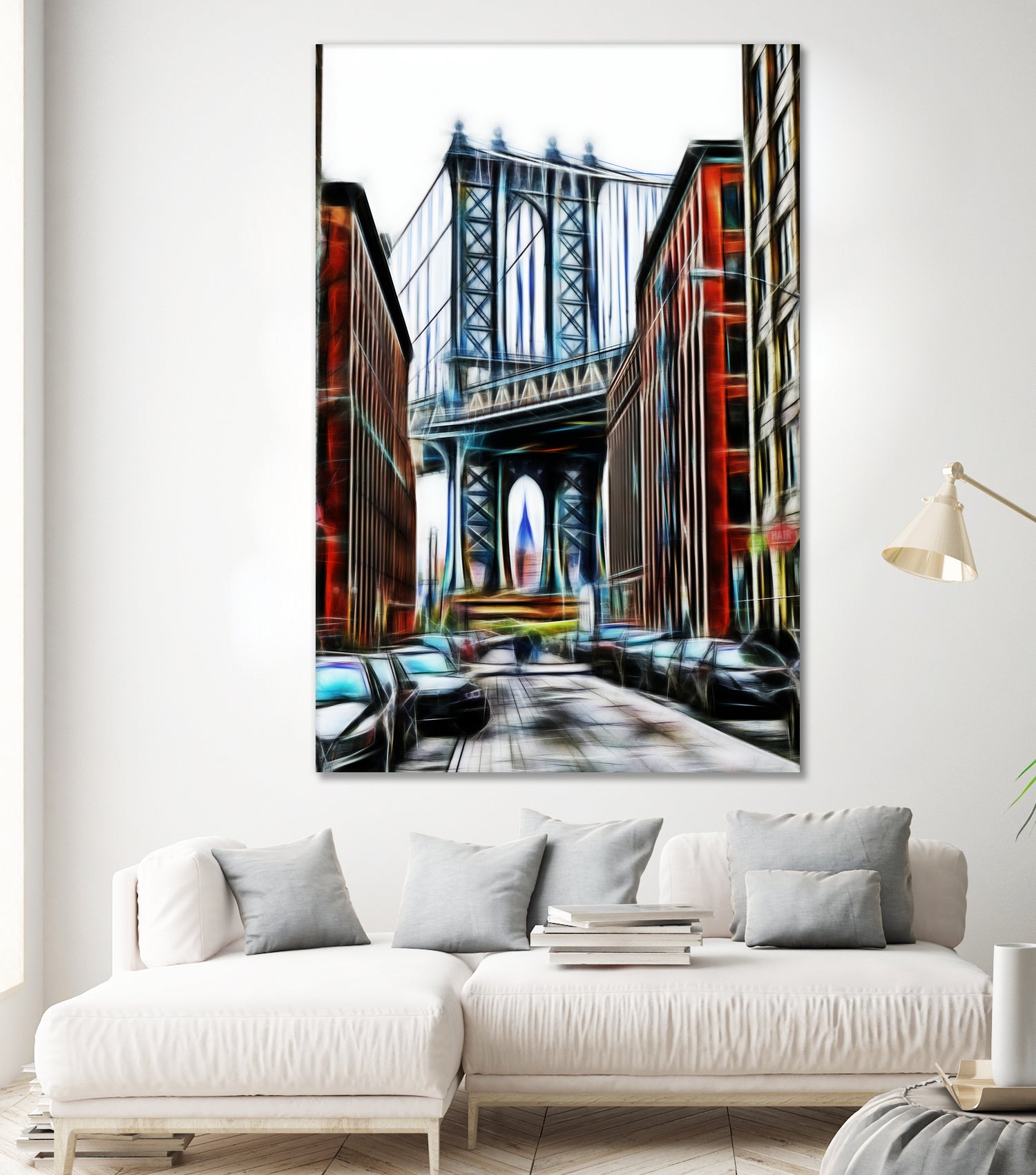 New York by Haris Kavalla on GIANT ART - gray photo illustration