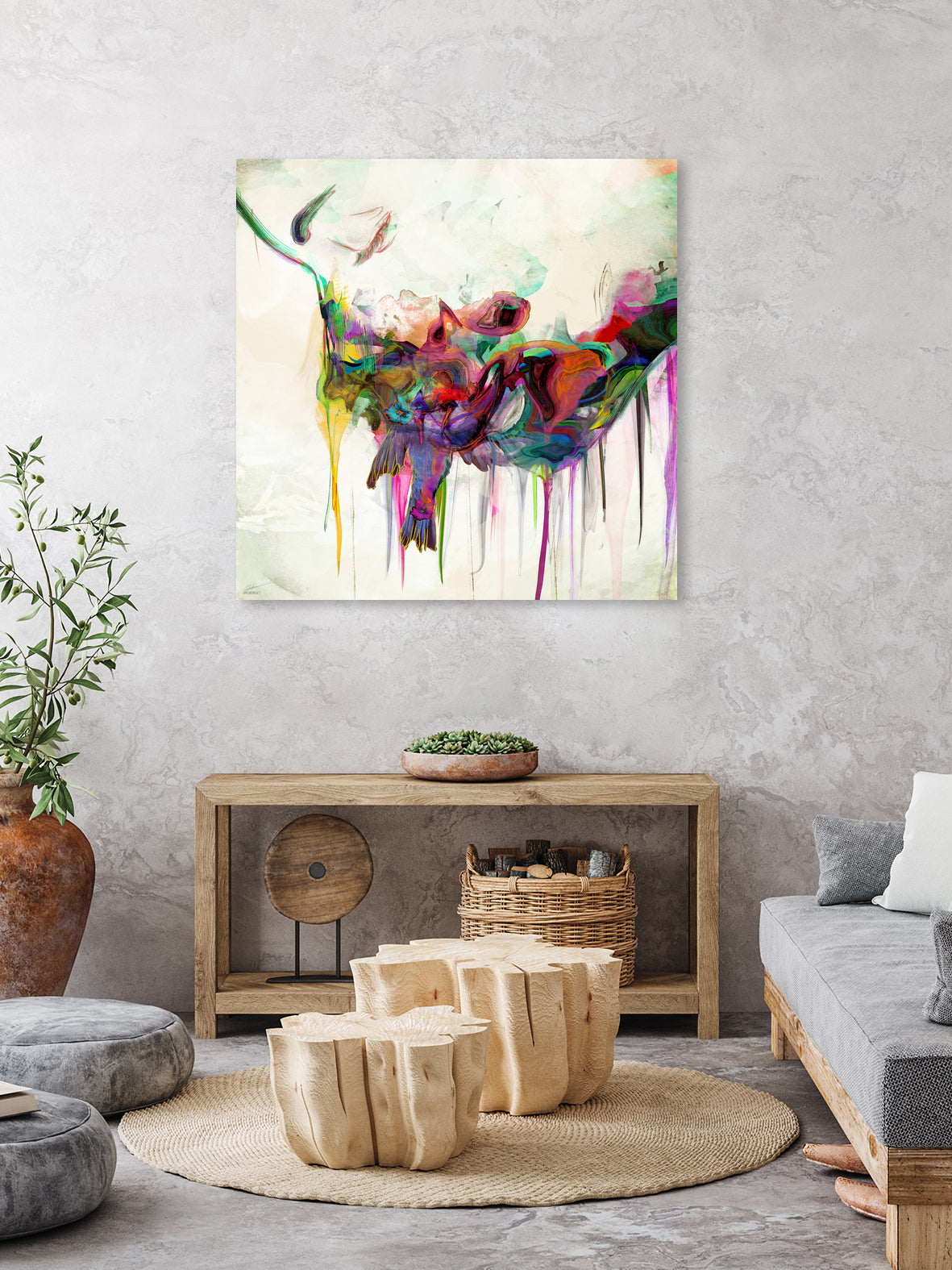 State of Being by Archan Nair on GIANT ART - white digital painting