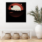 Solitude by Rick Crane on GIANT ART - red vector illustration