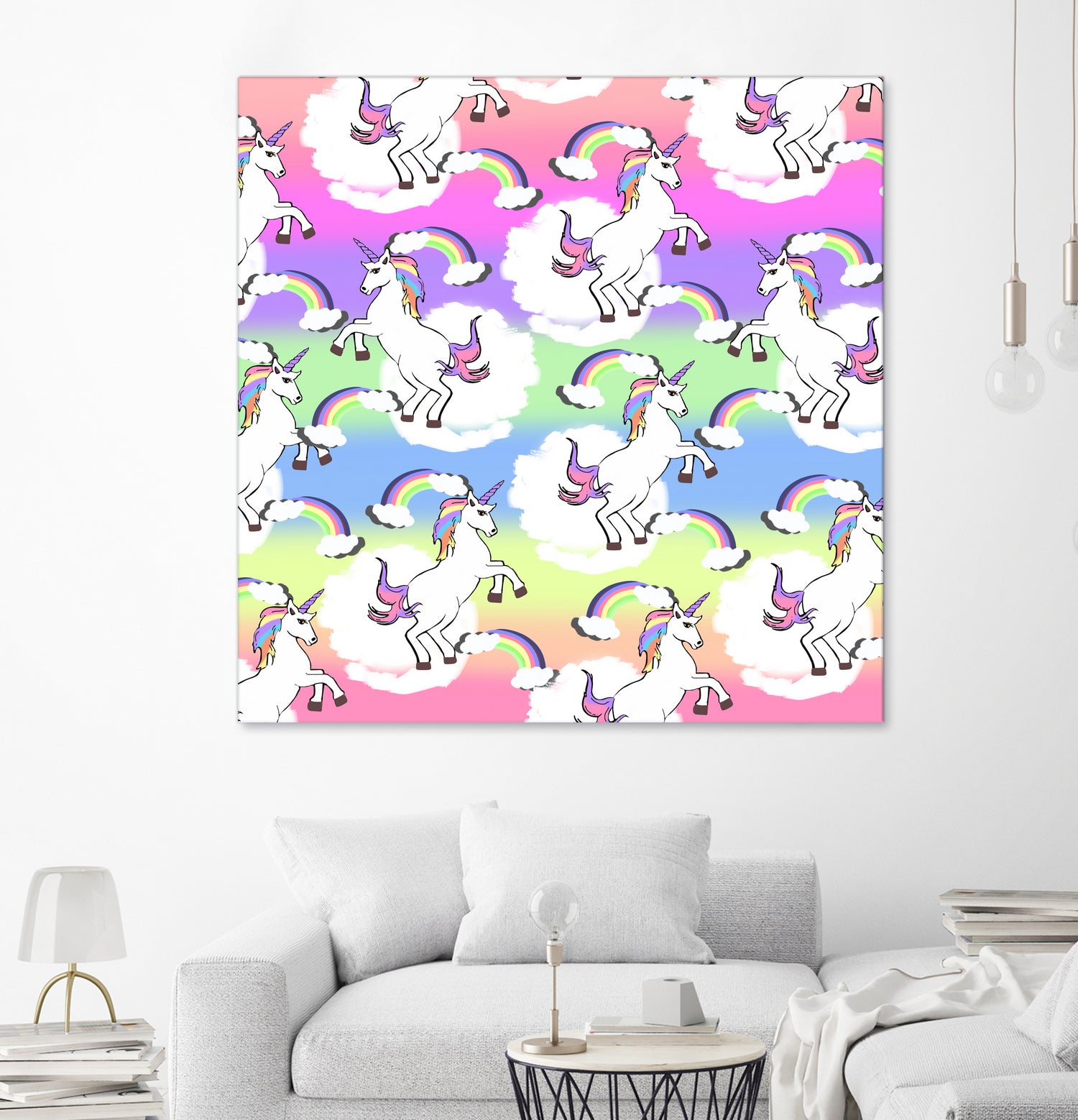 Unicorn Pride by mukta lata barua on GIANT ART - white digital drawing