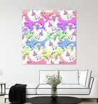 Unicorn Pride by mukta lata barua on GIANT ART - white digital drawing