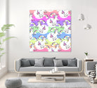 Unicorn Pride by mukta lata barua on GIANT ART - white digital drawing