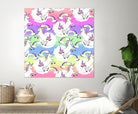 Unicorn Pride by mukta lata barua on GIANT ART - white digital drawing