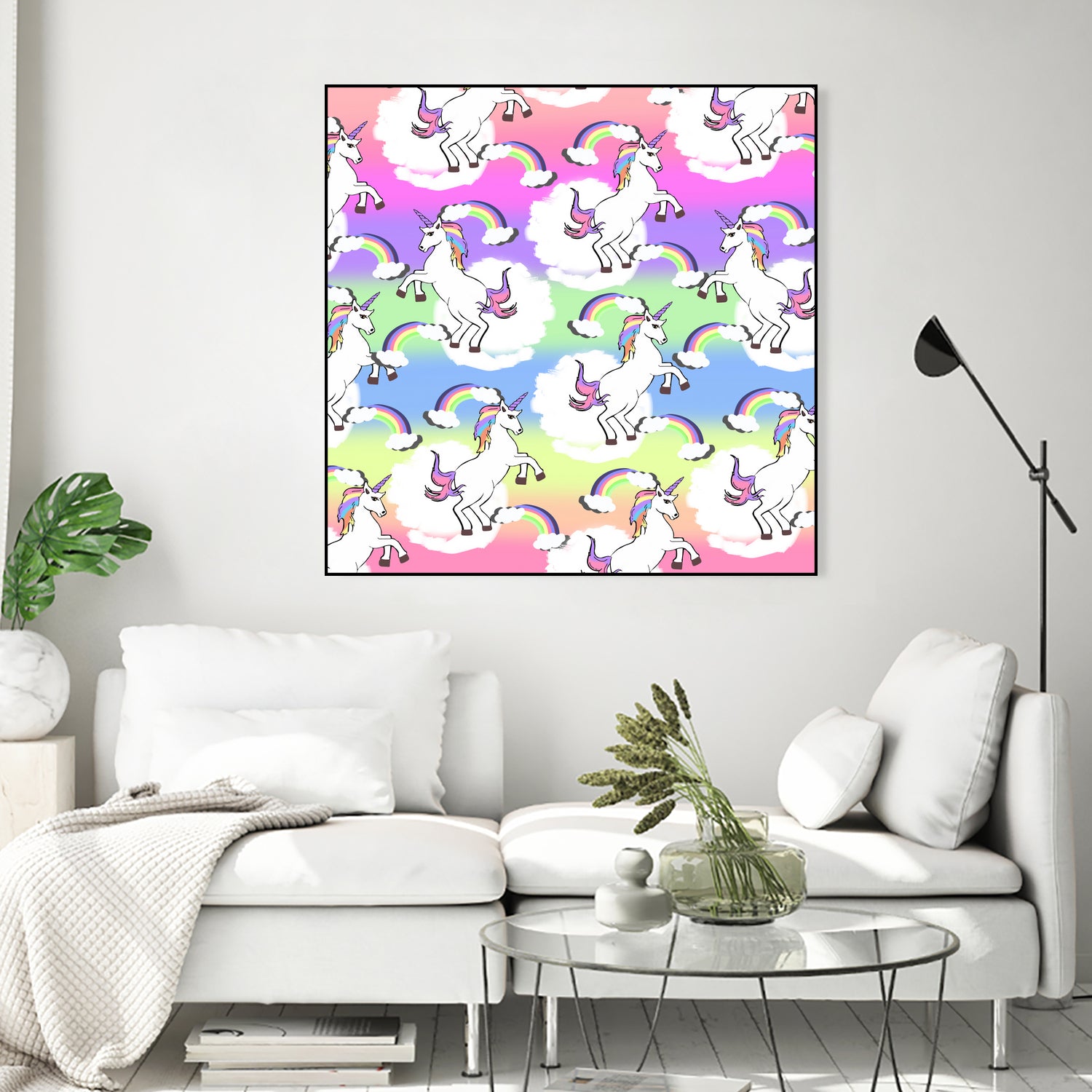 Unicorn Pride by mukta lata barua on GIANT ART - white digital drawing