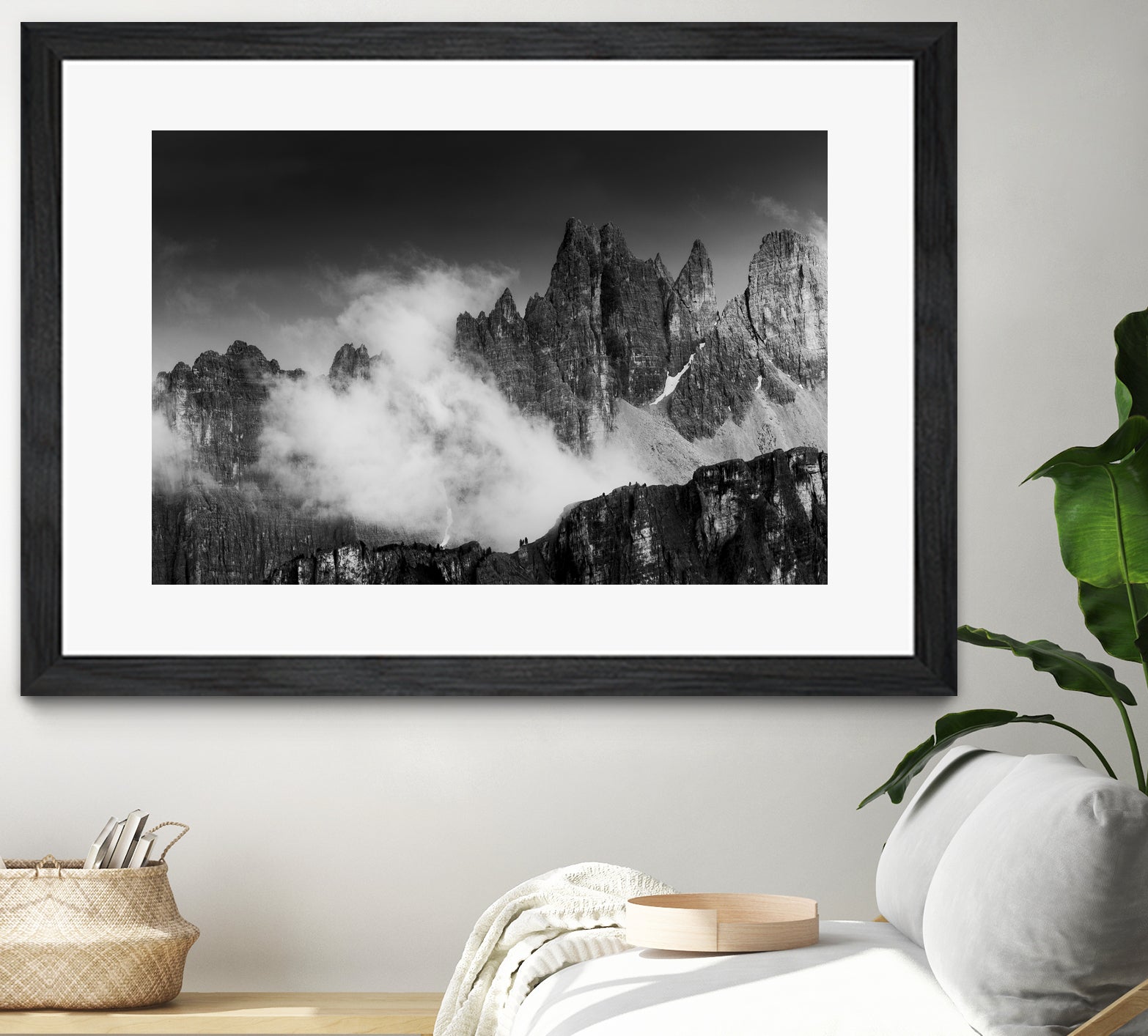 Rising Cloud in the Dolomites by Gabor Boszormenyi on GIANT ART - white photo illustration