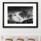 Rising Cloud in the Dolomites by Gabor Boszormenyi on GIANT ART - white photo illustration