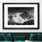 Rising Cloud in the Dolomites by Gabor Boszormenyi on GIANT ART - white photo illustration