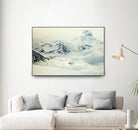 Frozen Planet by Andy Wynn on GIANT ART - white photo manipulation