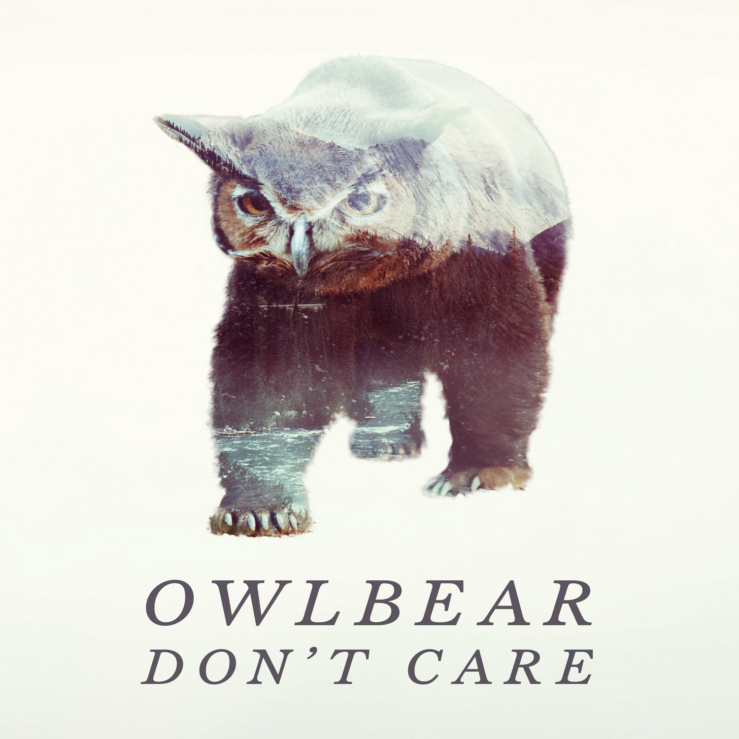 Owlbear Don't Care by Andy Wynn on GIANT ART - blue character design