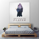 Don't Hate The Flayer by Andy Wynn on GIANT ART - fuchsia character design