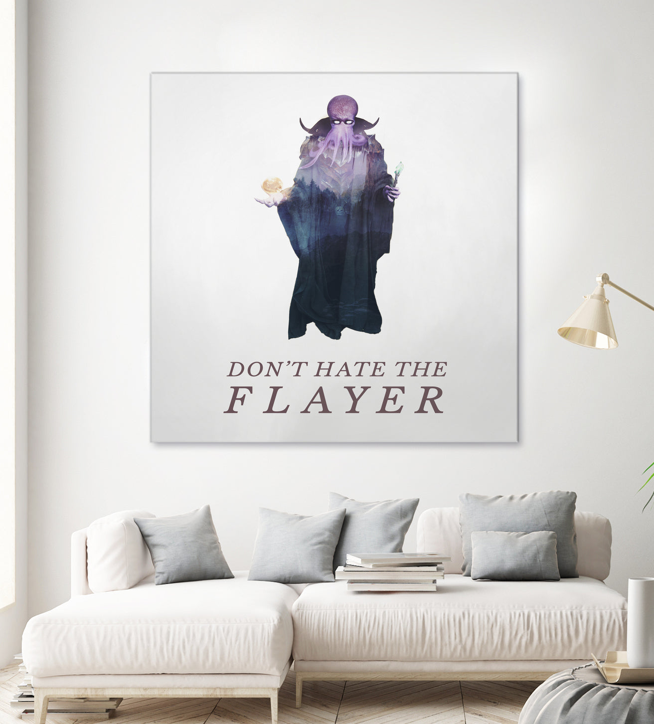 Don't Hate The Flayer by Andy Wynn on GIANT ART - fuchsia character design