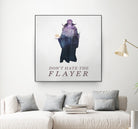 Don't Hate The Flayer by Andy Wynn on GIANT ART - fuchsia character design