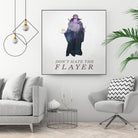 Don't Hate The Flayer by Andy Wynn on GIANT ART - fuchsia character design