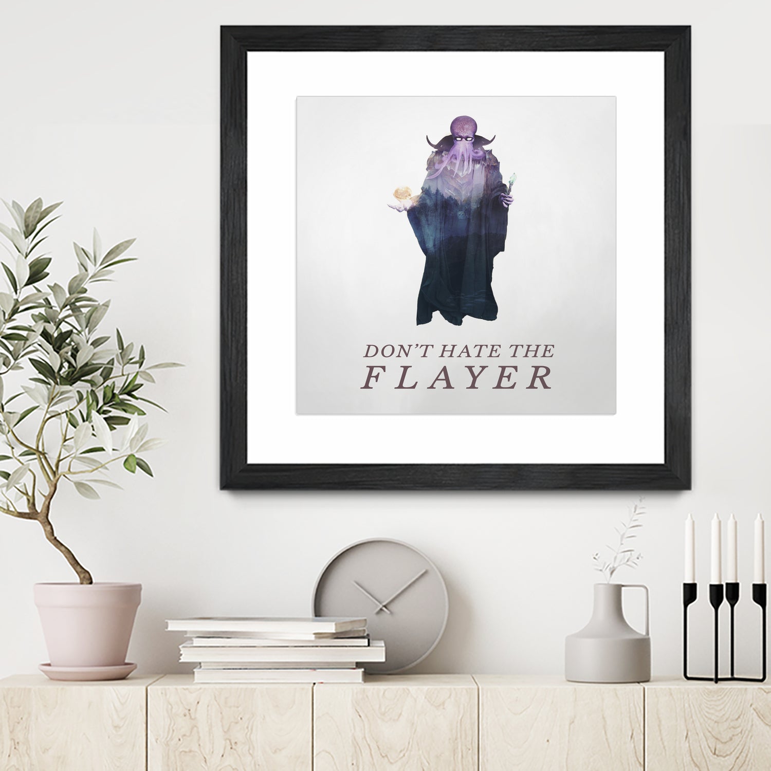 Don't Hate The Flayer by Andy Wynn on GIANT ART - fuchsia character design