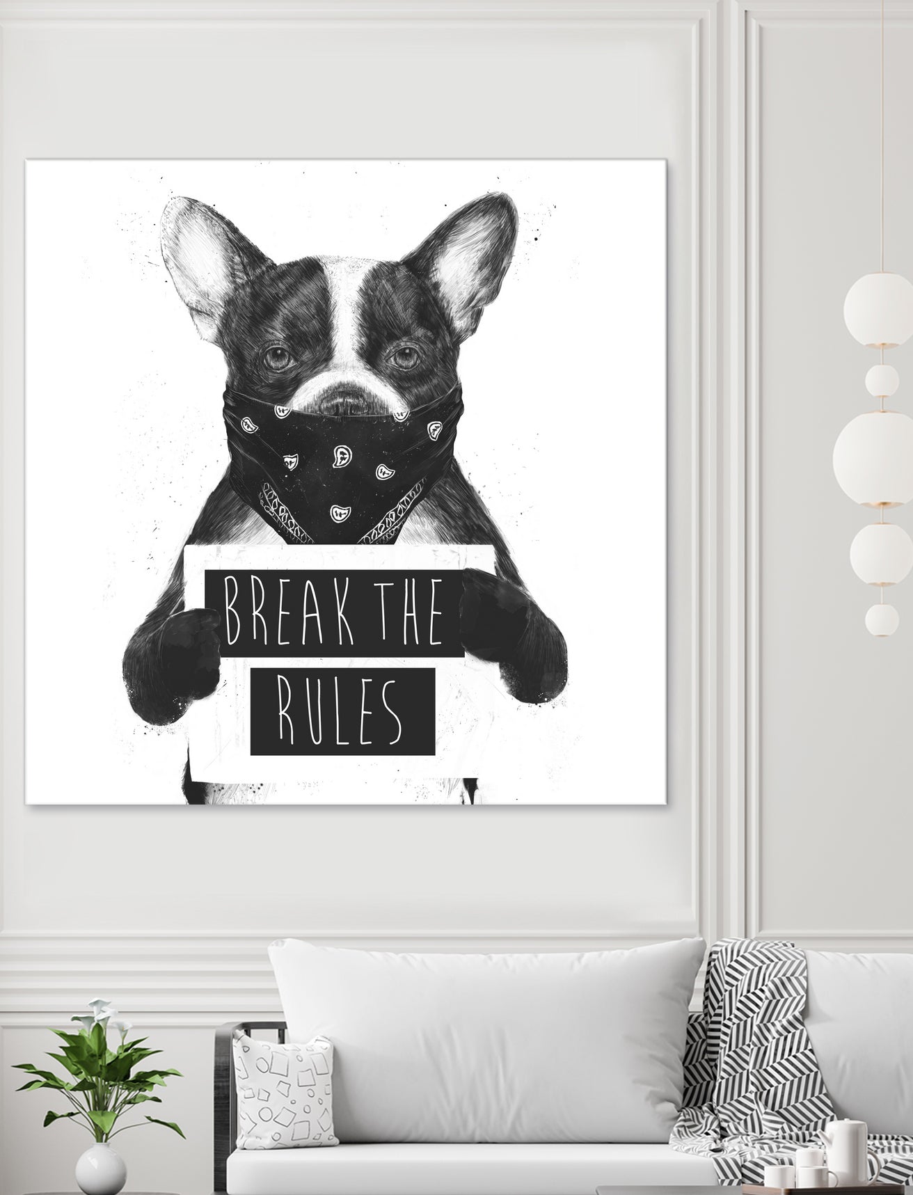 Rebel dog by Solti Balázs on GIANT ART - white digital drawing