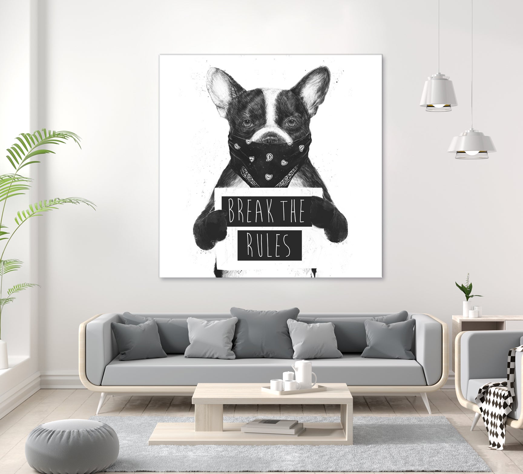 Rebel dog by Solti Balázs on GIANT ART - white digital drawing