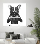 Rebel dog by Solti Balázs on GIANT ART - white digital drawing