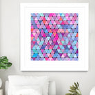 Lovely geometric #13 by Amir Faysal on GIANT ART - pink digital drawing