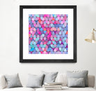 Lovely geometric #13 by Amir Faysal on GIANT ART - pink digital drawing