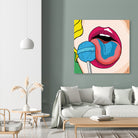 Erotika 02 by Rafael Gomes on GIANT ART - blue digital drawing