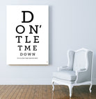 Don't Let Me Down The Beatles by Rafael Gomes on GIANT ART - white typography