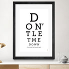 Don't Let Me Down The Beatles by Rafael Gomes on GIANT ART - white typography