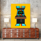 Fliperama by Rafael Gomes on GIANT ART - yellow digital drawing