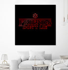 Friends Don't Lie by Rafael Gomes on GIANT ART - black digital drawing