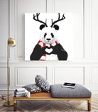 Xmas panda by Solti Balázs on GIANT ART - white digital drawing