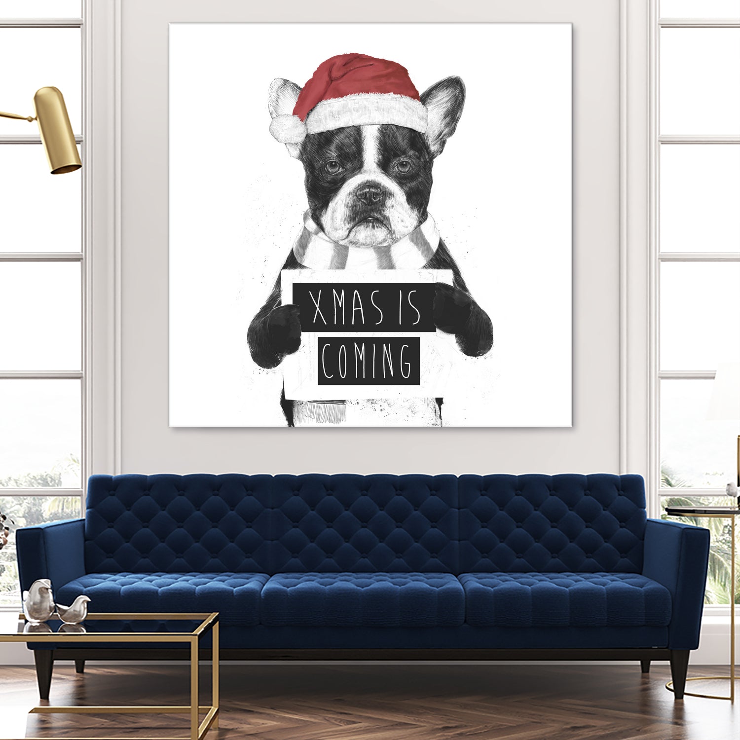 Xmas is coming by Solti Balázs on GIANT ART - white digital drawing