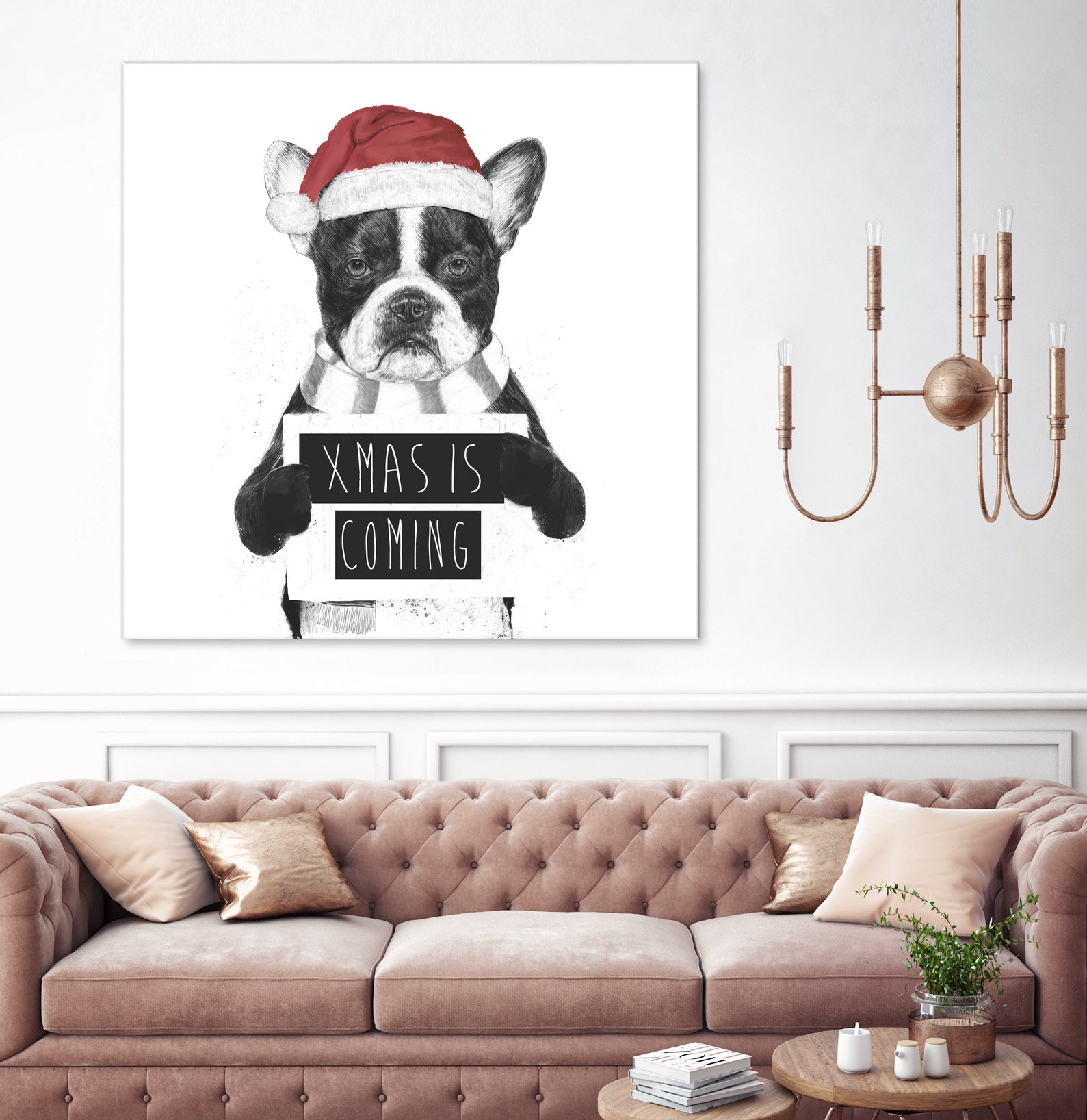 Xmas is coming by Solti Balázs on GIANT ART - white digital drawing