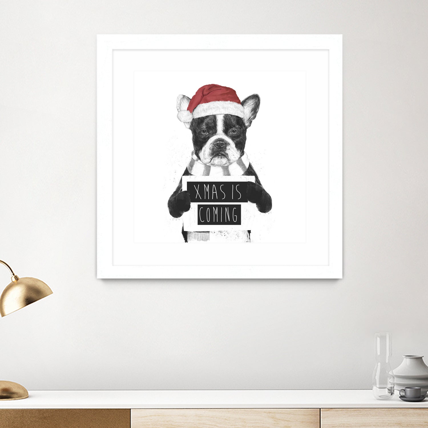 Xmas is coming by Solti Balázs on GIANT ART - white digital drawing