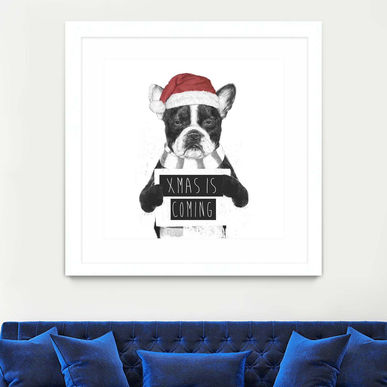 Xmas is coming by Solti Balázs on GIANT ART - white digital drawing