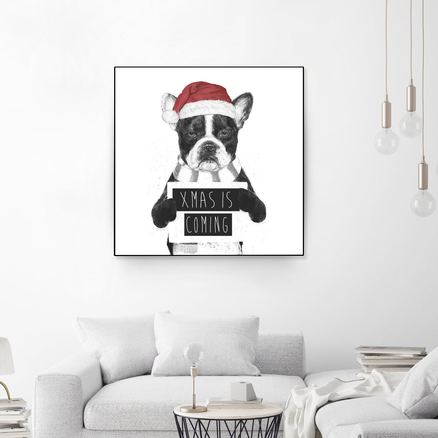 Xmas is coming by Solti Balázs on GIANT ART - white digital drawing