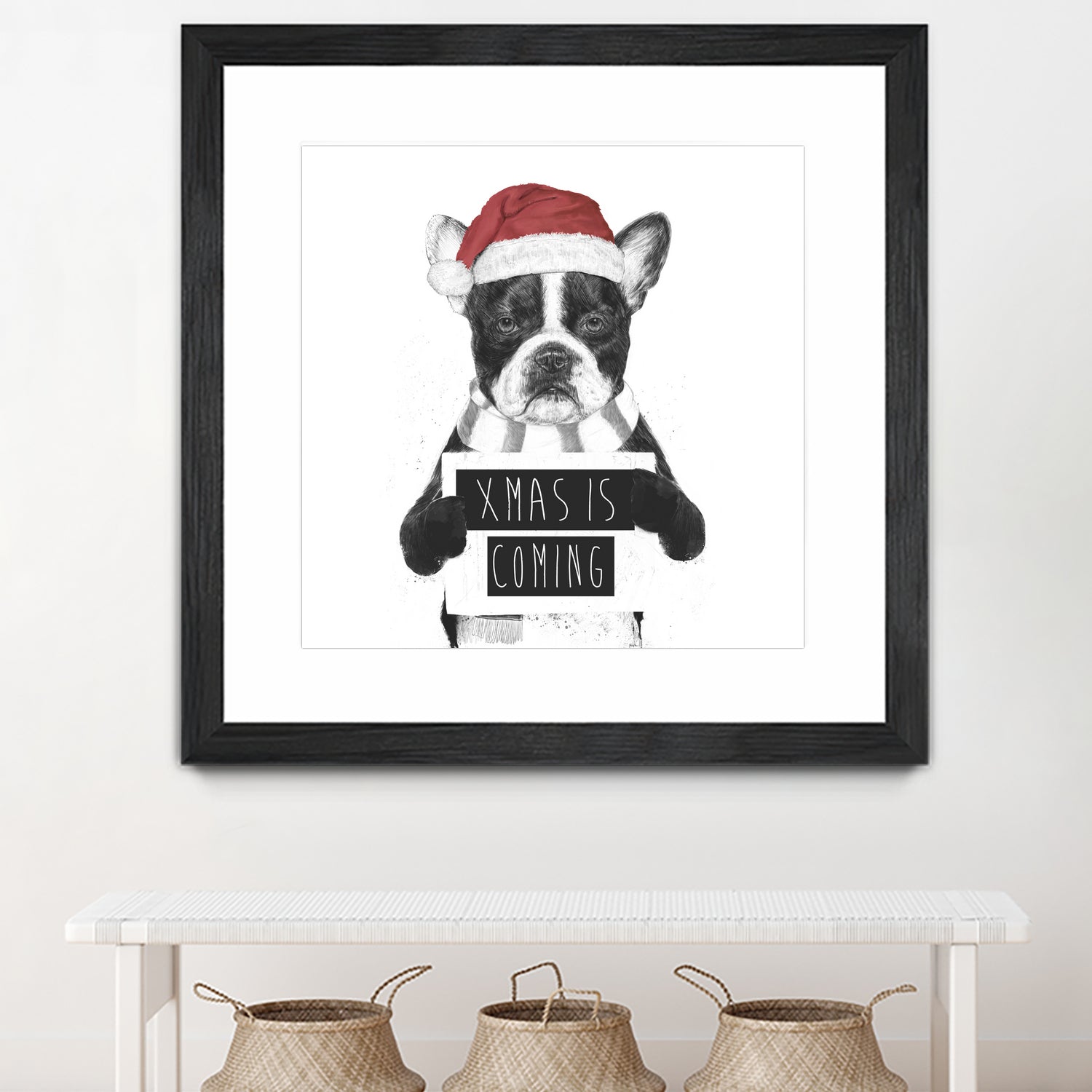 Xmas is coming by Solti Balázs on GIANT ART - white digital drawing