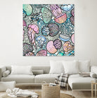 Jellyfishes by salome mikaberidze on GIANT ART - blue digital painting