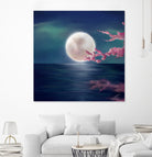 Luna by Elena Bragioto on GIANT ART - blue digital painting