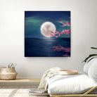 Luna by Elena Bragioto on GIANT ART - blue digital painting